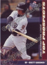 2008 International League Top Prospects Brett Gardner