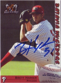 Brett Harker 2005 Batavia Muckdogs (Autograph)