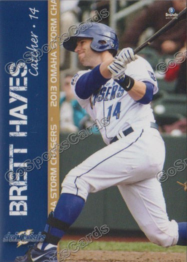 2013 Omaha Storm Chasers Brett Hayes