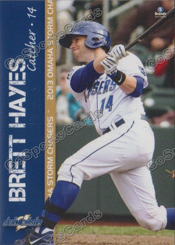 2013 Omaha Storm Chasers Brett Hayes