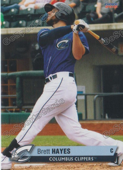 2015 Columbus Clippers Brett Hayes