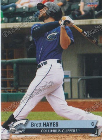 2015 Columbus Clippers Brett Hayes