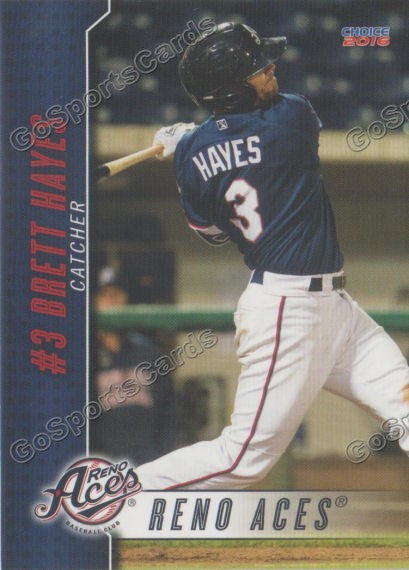 2016 Reno Aces Brett Hayes