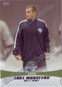 2010 Vermont Lake Monsters Brett Henry