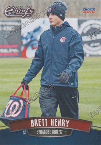 2016 Syracuse Chiefs Brett Henry