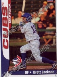 2010 Daytona Cubs Brett Jackson