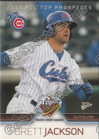 2012 Pacific Coast League Top Prospect PCL Brett Jackson