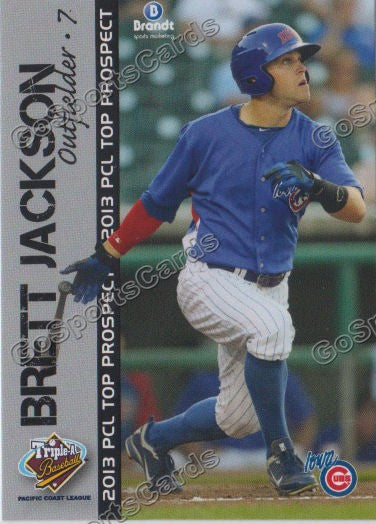 2013 Pacific Coast League Top Prospect PCL Brett Jackson