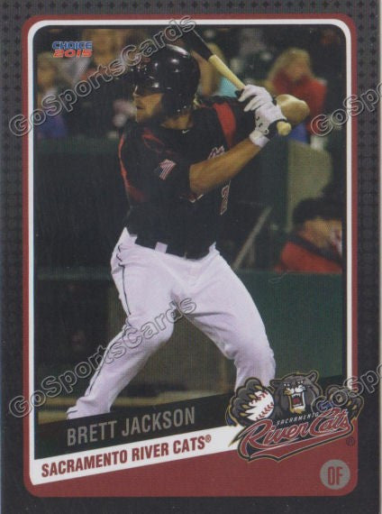 2015 Sacramento River Cats Brett Jackson