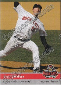 2011 New Britain Rock Cats Brett Jacobson