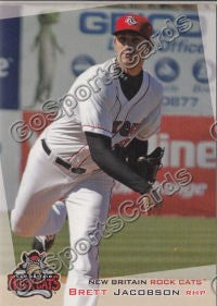 2012 New Britain Rock Cats Brett Jacobson