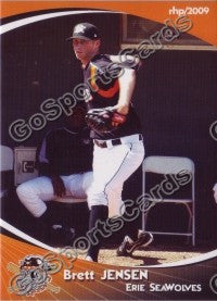 2009 Erie SeaWolves Brett Jensen