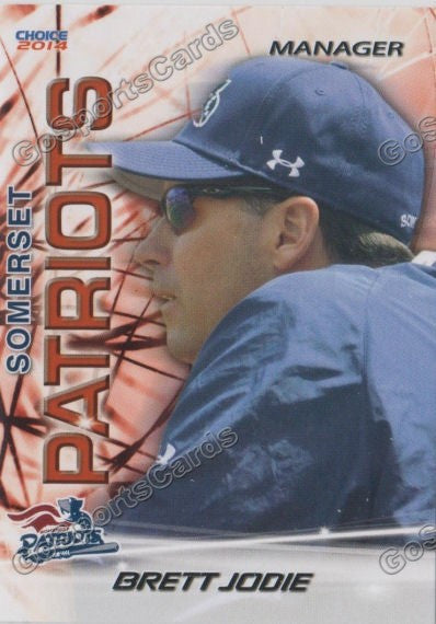 2014 Somerset Patriots Brett Jodie