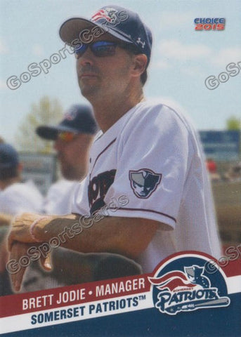 2015 Somerset Patriots Brett Jodie