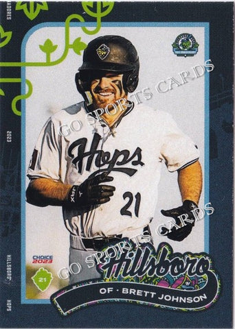 2023 Hillsboro Hops Brett Johnson