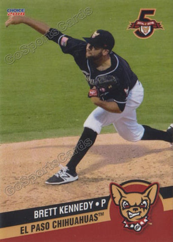 2018 El Paso Chihuahuas Brett Kennedy