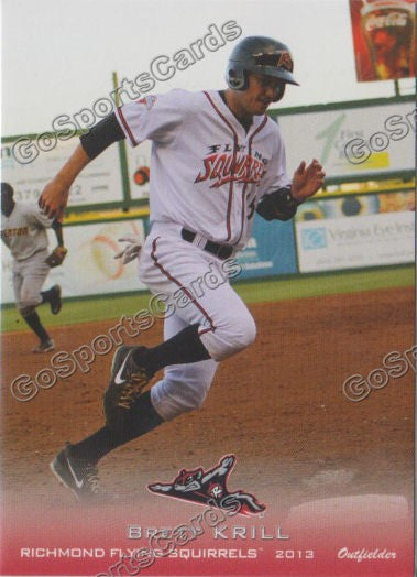 2013 Richmond Flying Squirrels Brett Krill