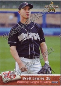2009 MidWest League All Star Western Division Brett Lawrie