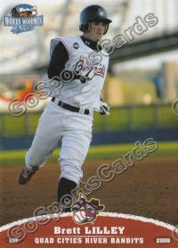 2009 Quad Cities River Bandits Brett Lilley