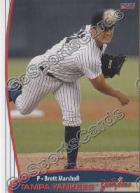 2011 Tampa Yankees Brett Marshall