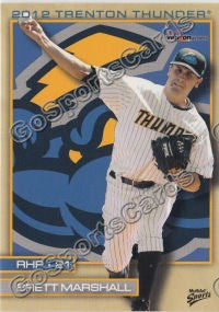 2012 Trenton Thunder Brett Marshall