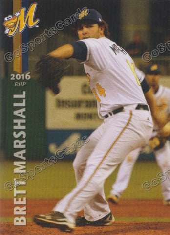2016 Montgomery Biscuits Brett Marshall