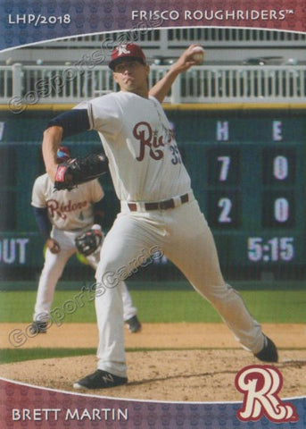 2018 Frisco RoughRiders Brett Martin