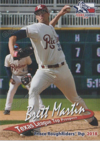 2018 Texas League Top Prospects Brett Martin