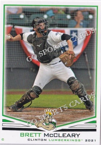 2021 Clinton LumberKings Brett McCleary