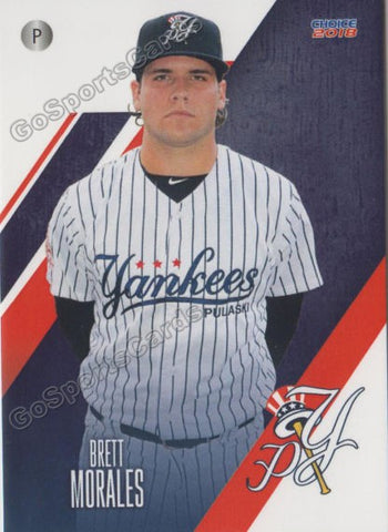 2018 Pulaski Yankees Brett Morales
