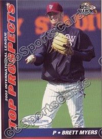 2002 International League Top Prospects Choice Brett Myers