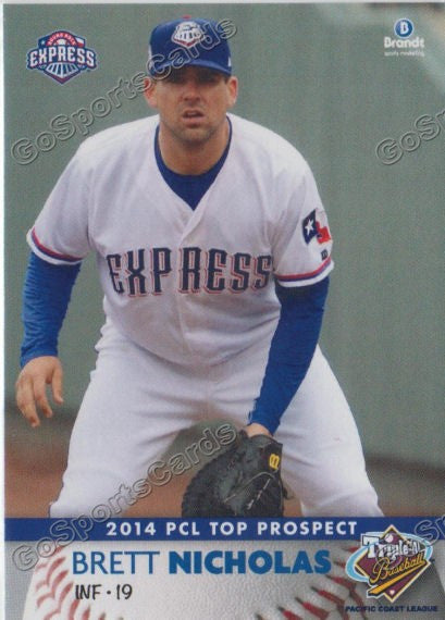 2014 Pacific Coast League Top Prospect Brett Nicholas
