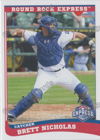 2016 Round Rock Express Brett Nicholas