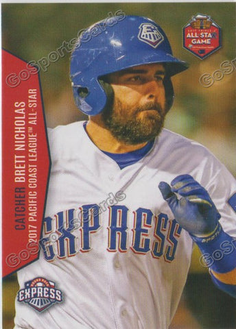 2017 Pacific Coast League All Star PCL Brett Nicholas