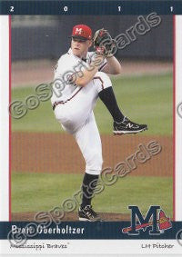 2011 Mississippi Braves Brett Oberholtzer