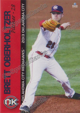 2013 Oklahoma City RedHawks Brett Oberholtzer