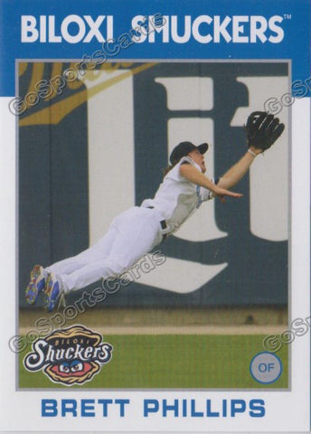2016 Biloxi Shuckers Brett Phillips