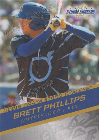 2019 Omaha Storm Chasers Brett Phillips