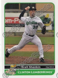 2012 Clinton LumberKings Brett Shankin