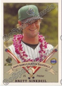 2007 North Shore Honu Hawaii League BRETT SINKBEIL