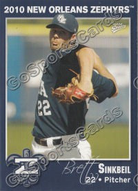 2010 New Orleans Zephyrs Brett Sinkbeil
