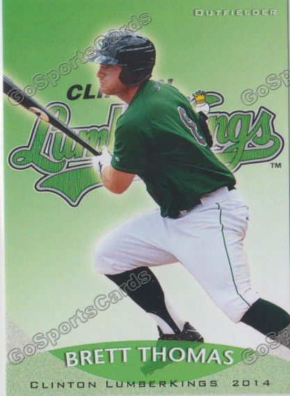2014 Clinton LumberKings Update Brett Thomas