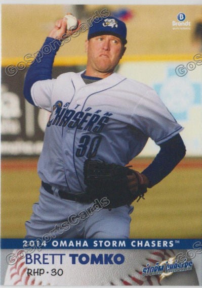 2014 Omaha Storm Chasers Brett Tomko
