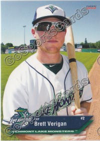 2012 Vermont Lake Monsters Brett Vertigan