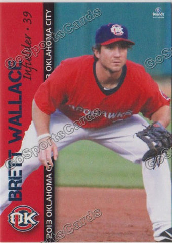2013 Oklahoma City RedHawks Brett Wallace