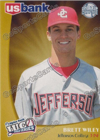 2013 JUCO World Series 2012 Draftee Brett Wiley