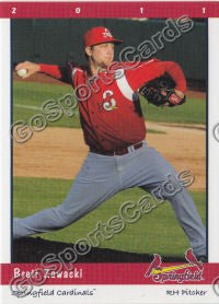 2011 Springfield Cardinals Brett Zawacki