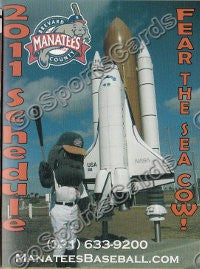2011 Brevard County Manatees Pocket Schedule