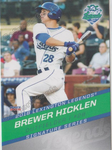 2018 Lexington Legends Brewer Hicklen