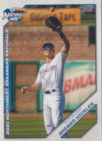 2021 Northwest Arkansas Naturals Brewer Hicklen